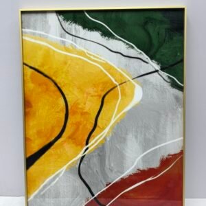 Vibrant Energy Abstract Wall Art