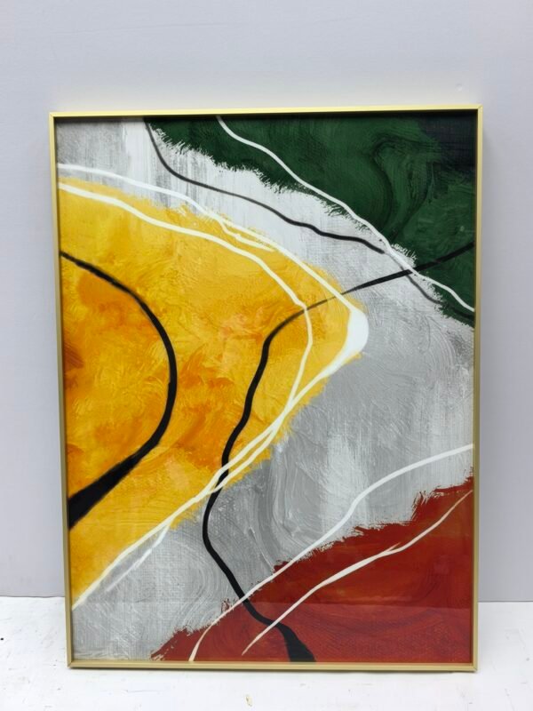 Vibrant Energy Abstract Wall Art