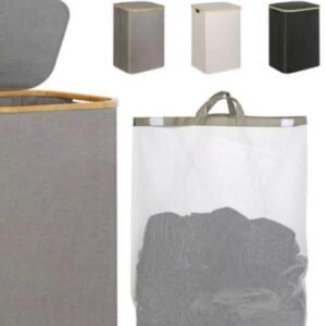 Grey Laundry Basket