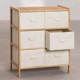 Bamboo  6 drawers