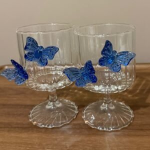 Butterfly glass